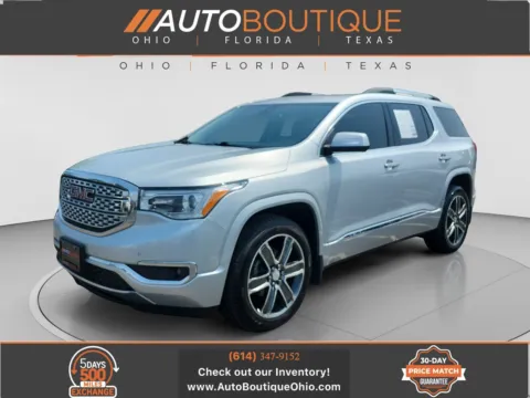 Silver 2017 GMC Acadia Denali for sale in Columbus, OH