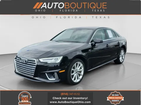 Black 2019 Audi A4 Premium Plus for sale in Columbus, OH