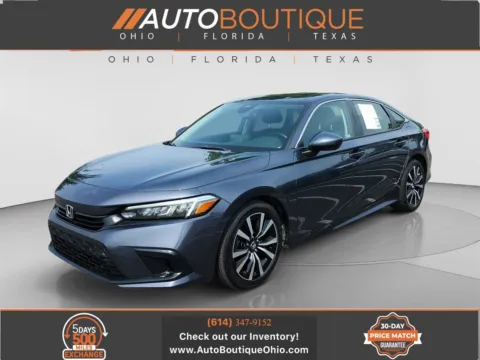Gray 2022 Honda Civic Sedan EX for sale in Columbus, OH