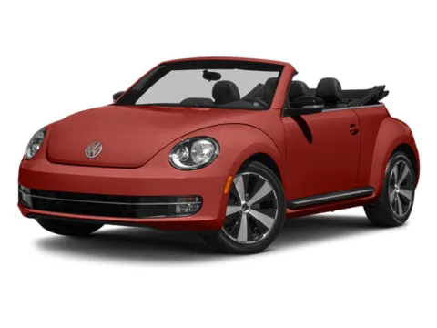 Red 2013 Volkswagen Beetle Convertible for sale in Columbus, OH
