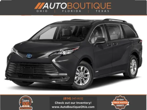 Silver 2021 Toyota Sienna LE for sale in Columbus, OH