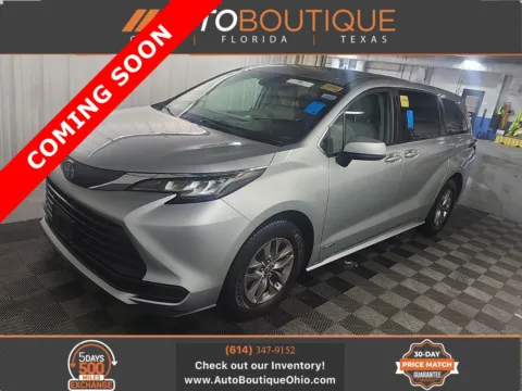 Silver 2021 Toyota Sienna LE for sale in Columbus, OH