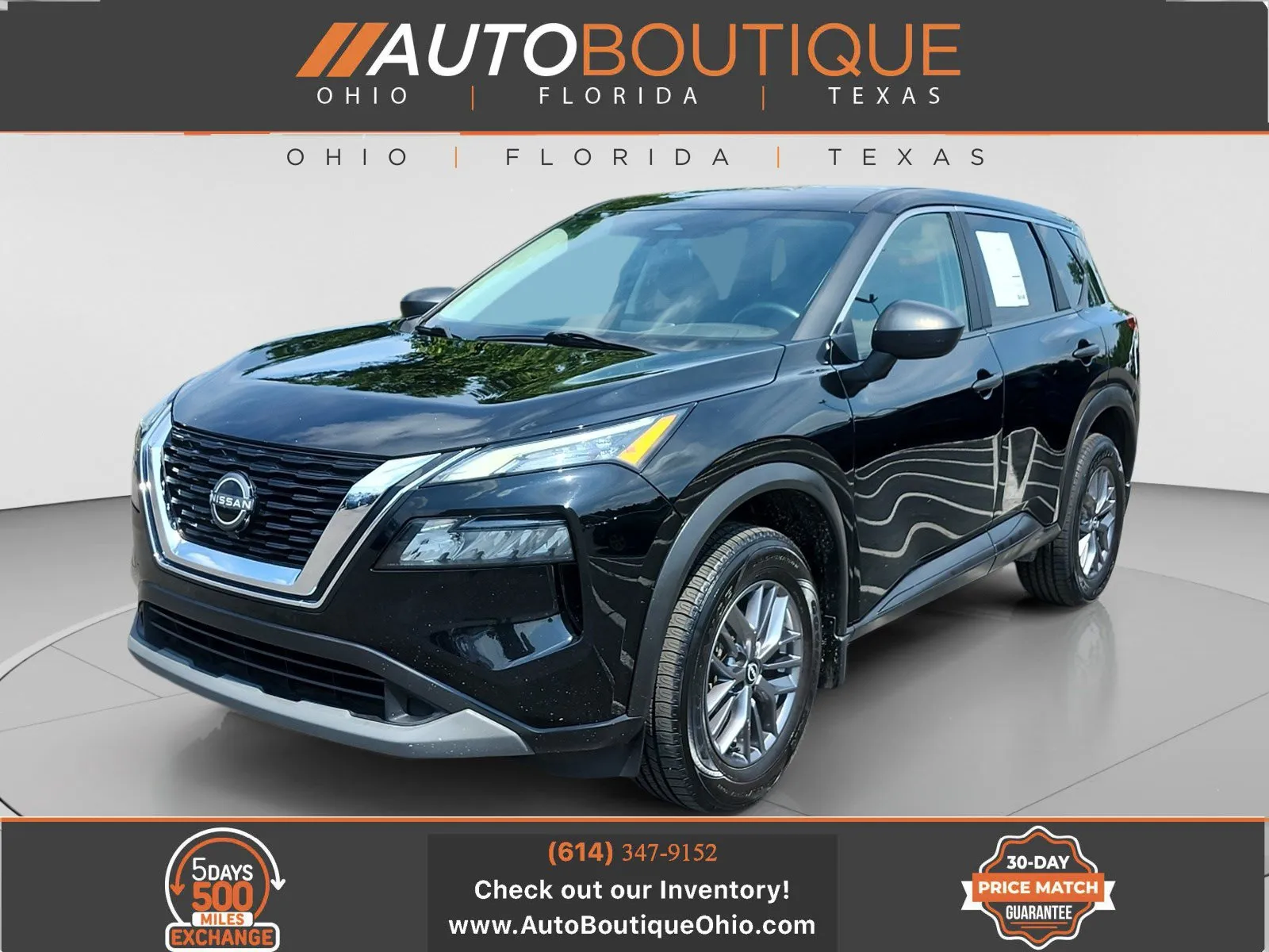 Black 2023 Nissan Rogue S for sale in Columbus, OH