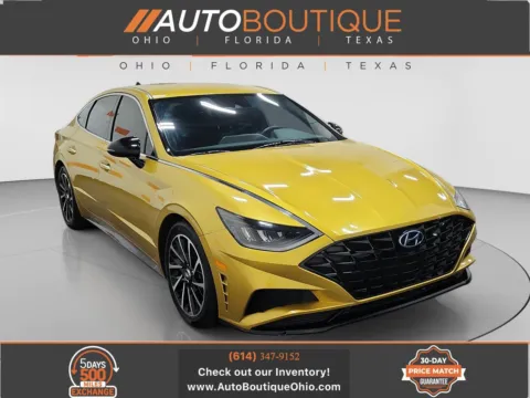 Yellow 2020 Hyundai Sonata SEL Plus for sale in Columbus, OH