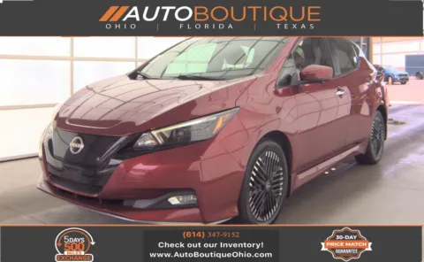 Red 2023 Nissan LEAF SV PLUS for sale in Columbus, OH