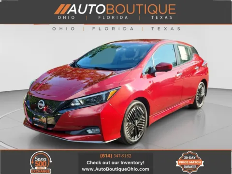 Red 2023 Nissan LEAF SV PLUS for sale in Columbus, OH