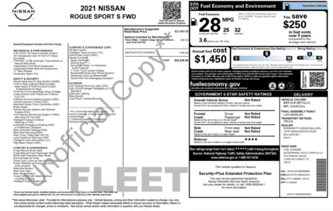 Photos of 2021 Nissan Rogue Sport S for sale in Columbus, OH at Auto Boutique Ohio