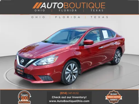 Red 2019 Nissan Sentra SV for sale in Columbus, OH