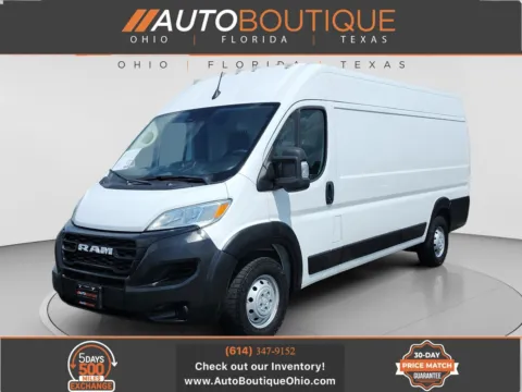 White 2023 Ram ProMaster Cargo Van 3500 159 WB for sale in Columbus, OH