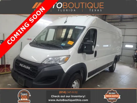 White 2023 Ram ProMaster Cargo Van 3500 159 WB for sale in Columbus, OH