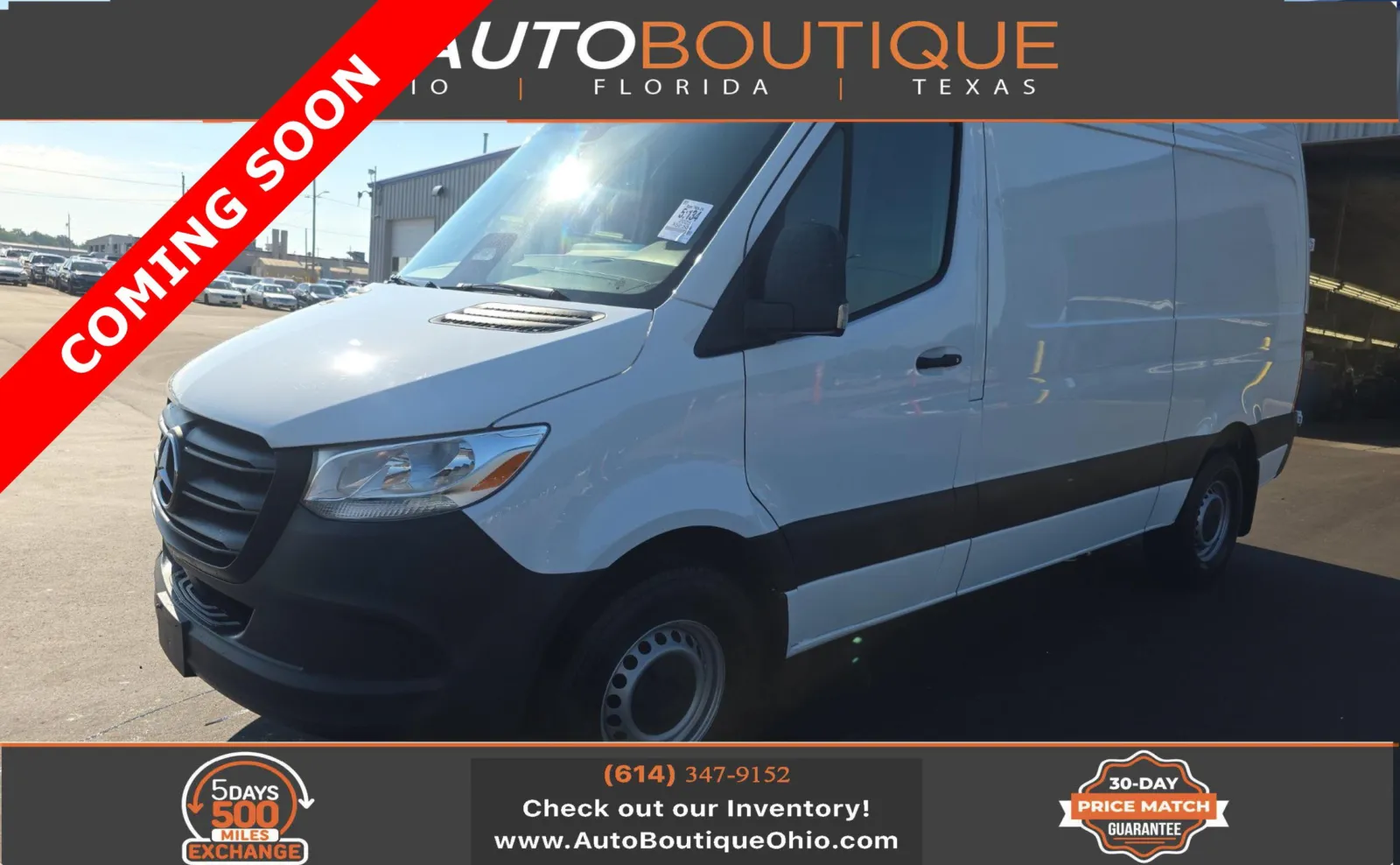 White 2025 Mercedes-Benz Sprinter Cargo Van 2500 for sale in Columbus, OH