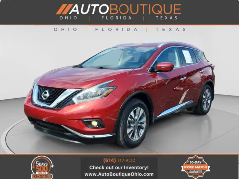Red 2018 Nissan Murano SL for sale in Columbus, OH