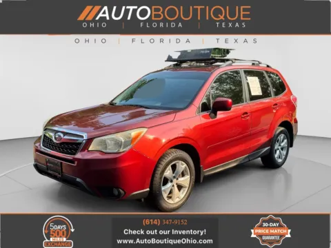 Red 2015 Subaru Forester 2.5i Premium for sale in Columbus, OH