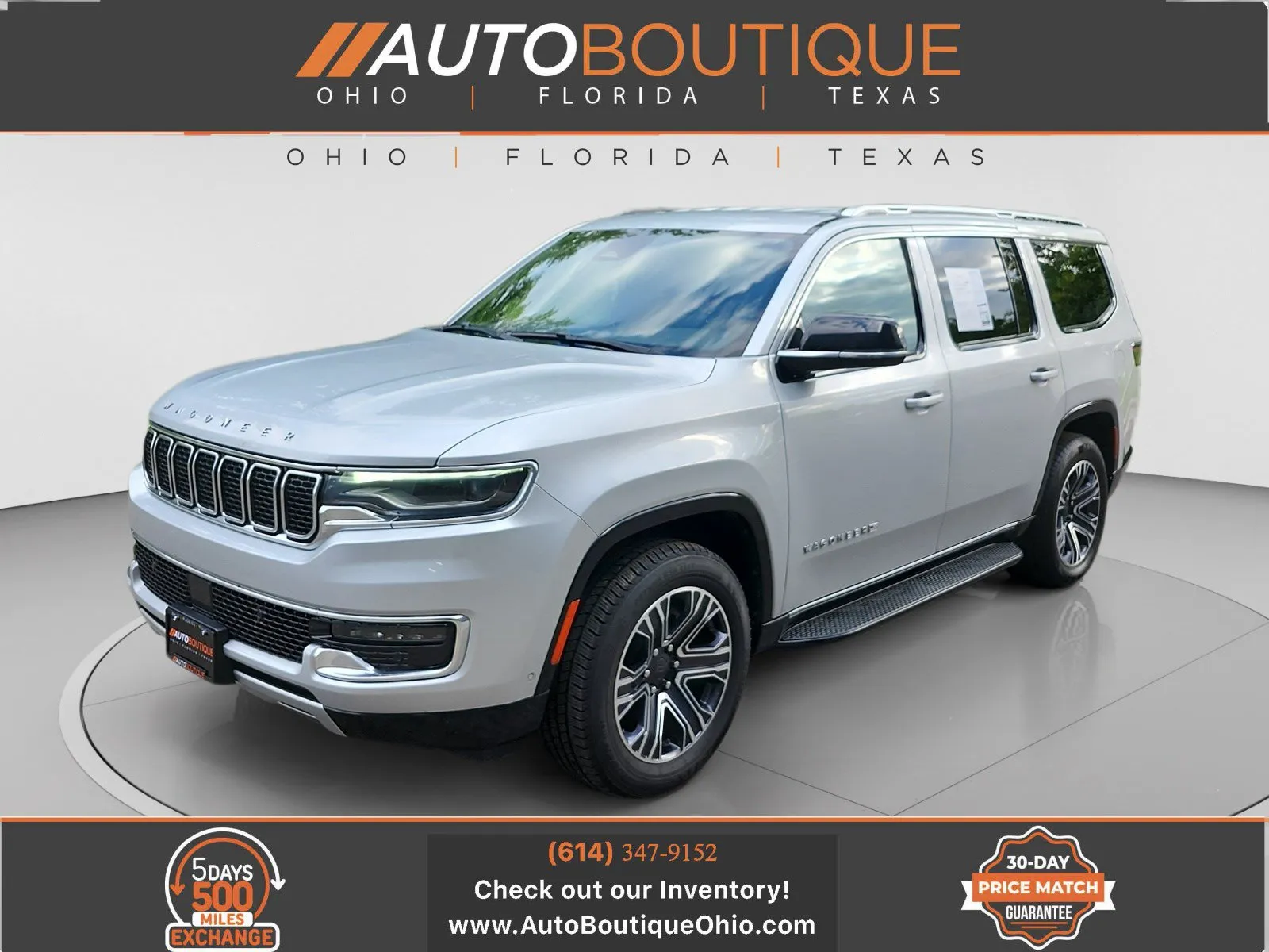 Silver 2024 Jeep Wagoneer Series II for sale in Columbus, OH