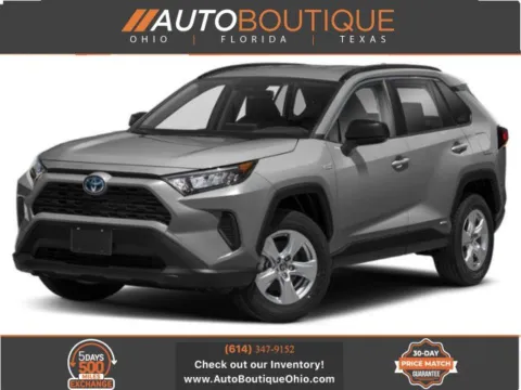 Black 2022 Toyota RAV4 Hybrid LE for sale in Columbus, OH