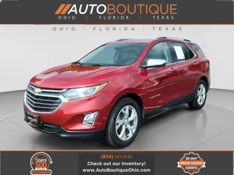 Red 2020 Chevrolet Equinox Premier for sale in Columbus, OH