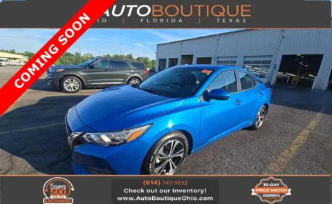 Blue 2021 Nissan Sentra SV for sale in Columbus, OH