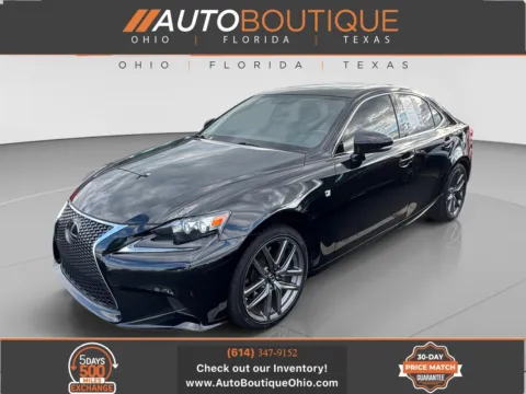 Black 2015 Lexus IS 350 for sale in Columbus, OH