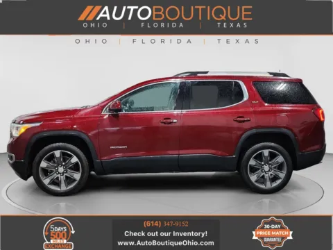 Red 2017 GMC Acadia SLT for sale in Columbus, OH