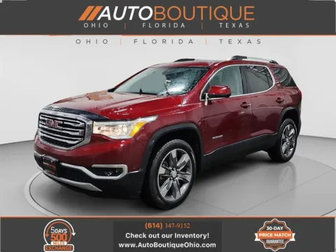 Red 2017 GMC Acadia SLT for sale in Columbus, OH