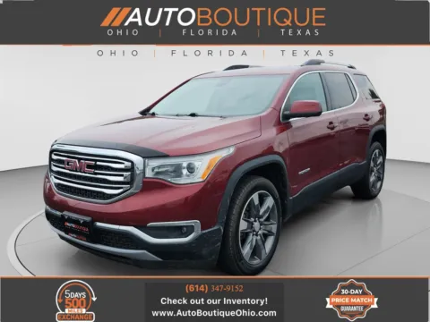 Red 2017 GMC Acadia SLT for sale in Columbus, OH