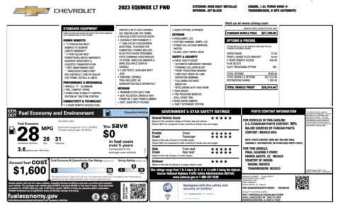 More photos of 2023 Chevrolet Equinox LT at Auto Boutique Ohio, OH