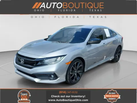Red 2019 Honda Civic Sedan Sport for sale in Columbus, OH