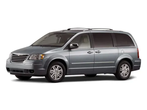 Red 2008 Chrysler Town & Country Touring for sale in Columbus, OH