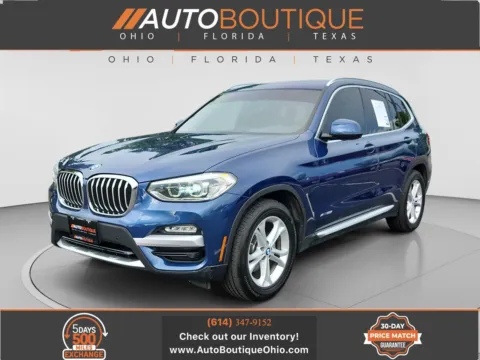 Blue 2018 BMW X3 xDrive30i for sale in Columbus, OH