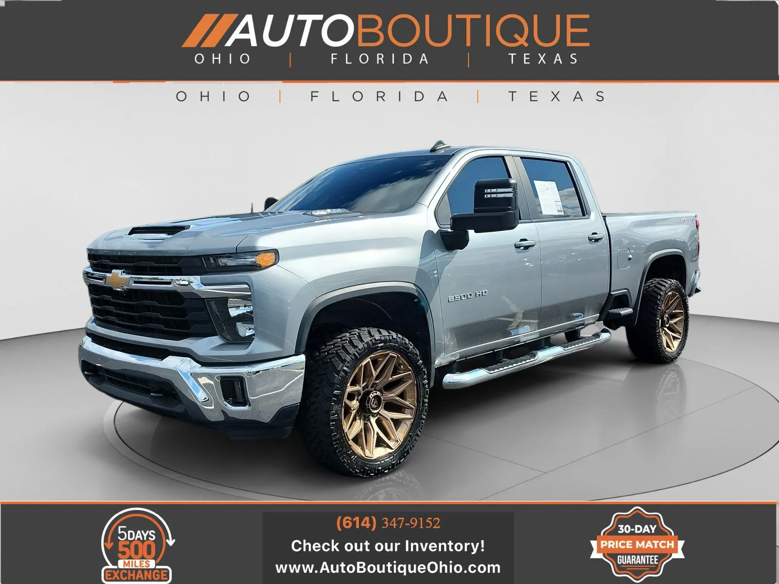 Gray 2024 Chevrolet Silverado 2500 HD LT for sale in Columbus, OH