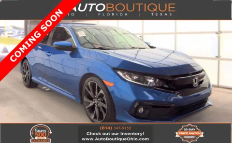 Blue 2021 Honda Civic Sedan Sport for sale in Columbus, OH