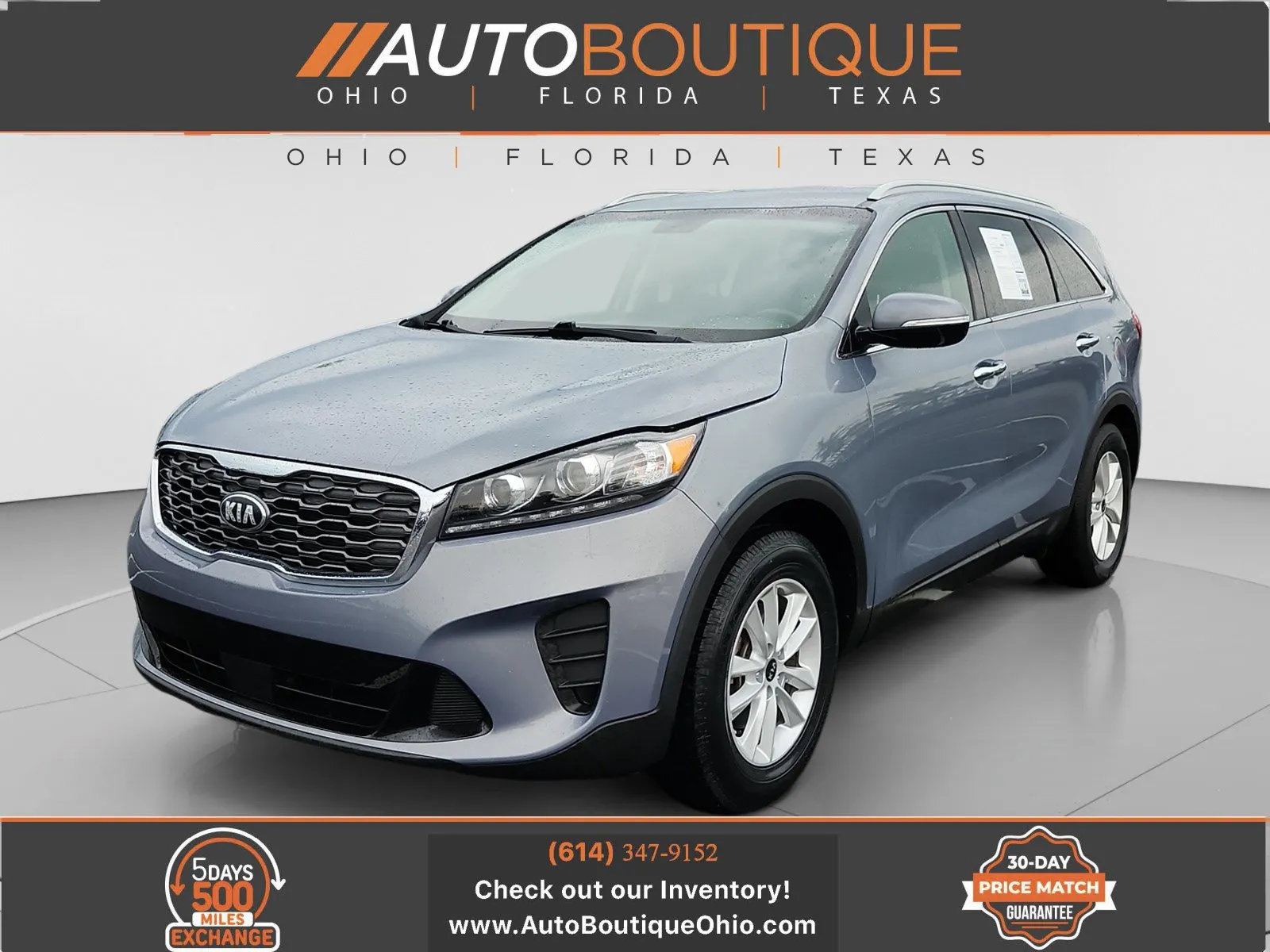 Silver 2020 Kia Sorento LX for sale in Columbus, OH