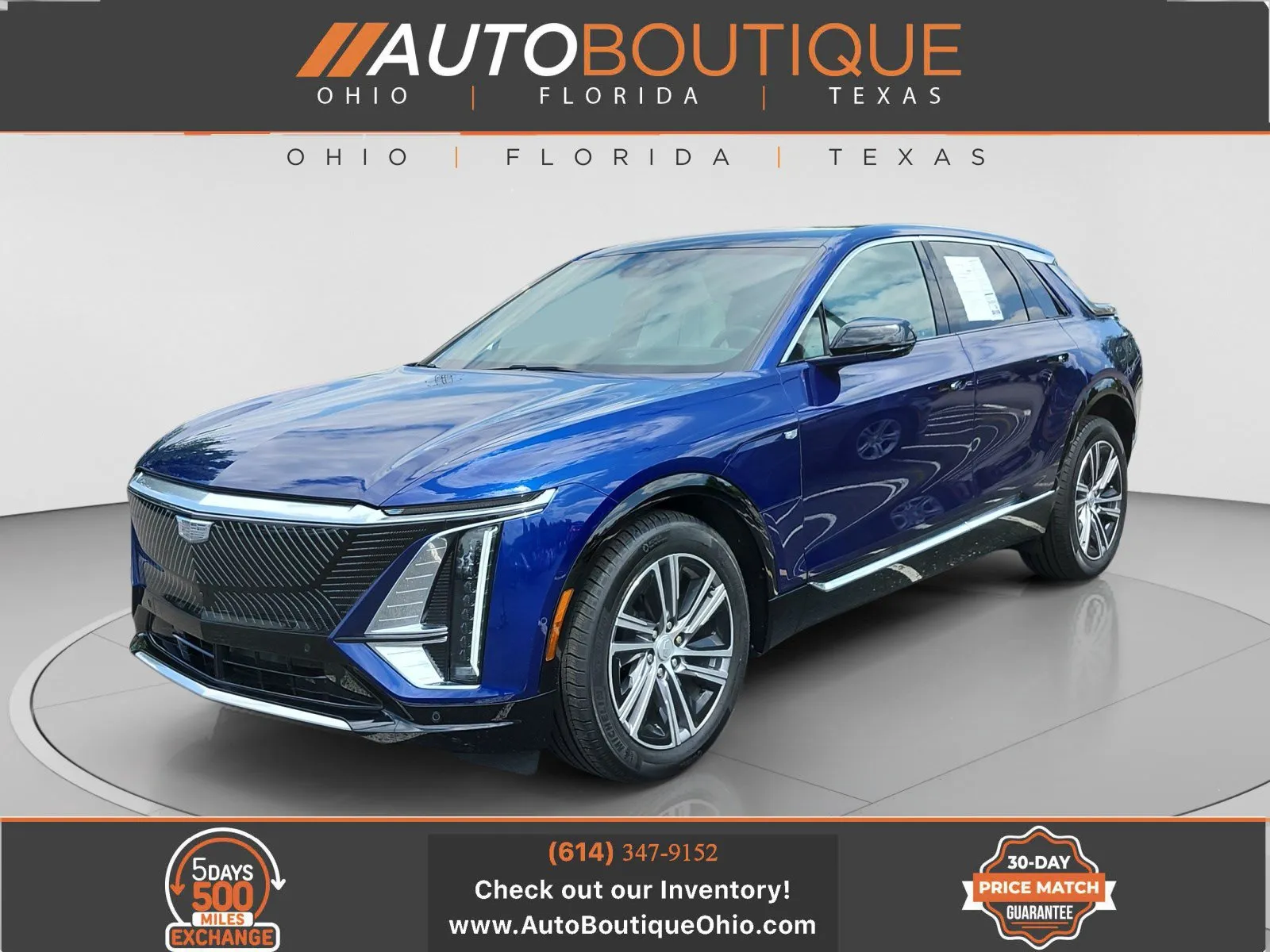 Used 2024 Cadillac LYRIQ Luxury 1 with VIN 1GYKPPRLXRZ132048 for sale in Jacksonville, FL