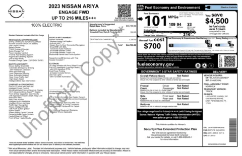 More photos of 2023 Nissan ARIYA ENGAGE at Auto Boutique Ohio, OH