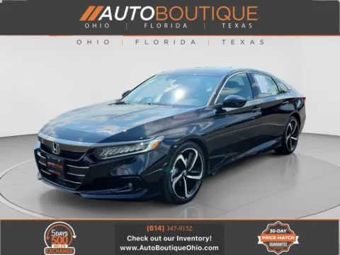 Black 2022 Honda Accord Sedan Sport for sale in Columbus, OH
