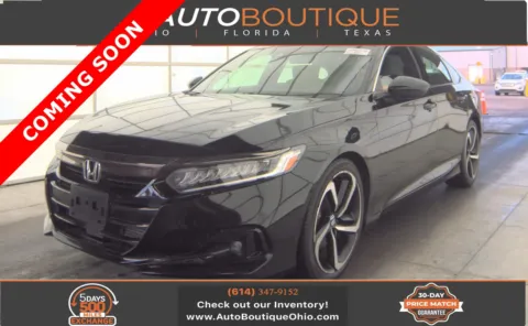 Black 2022 Honda Accord Sedan Sport for sale in Columbus, OH
