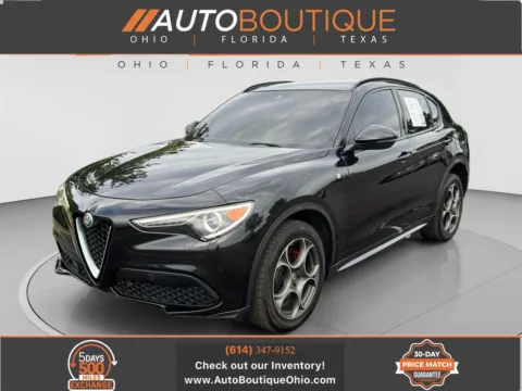 Black 2023 Alfa Romeo Stelvio Ti for sale in Columbus, OH