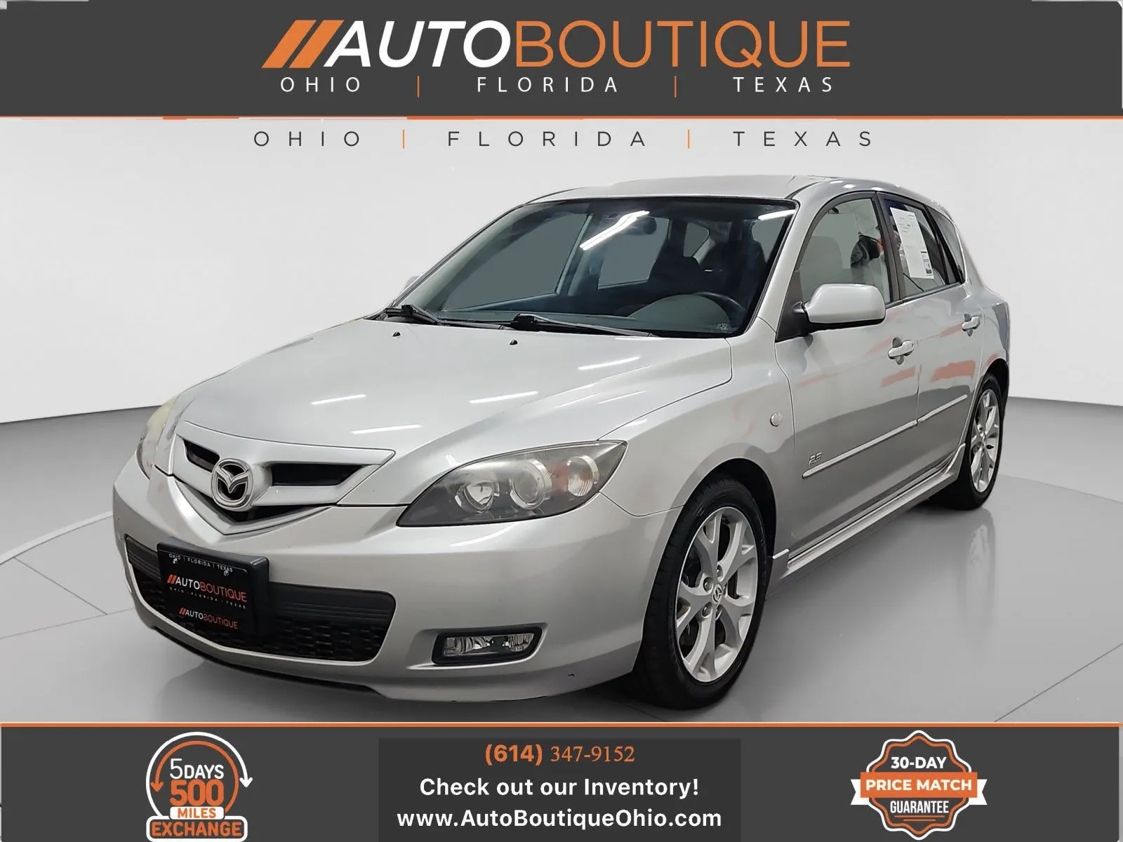 Silver 2007 Mazda Mazda3 s Touring for sale in Columbus, OH