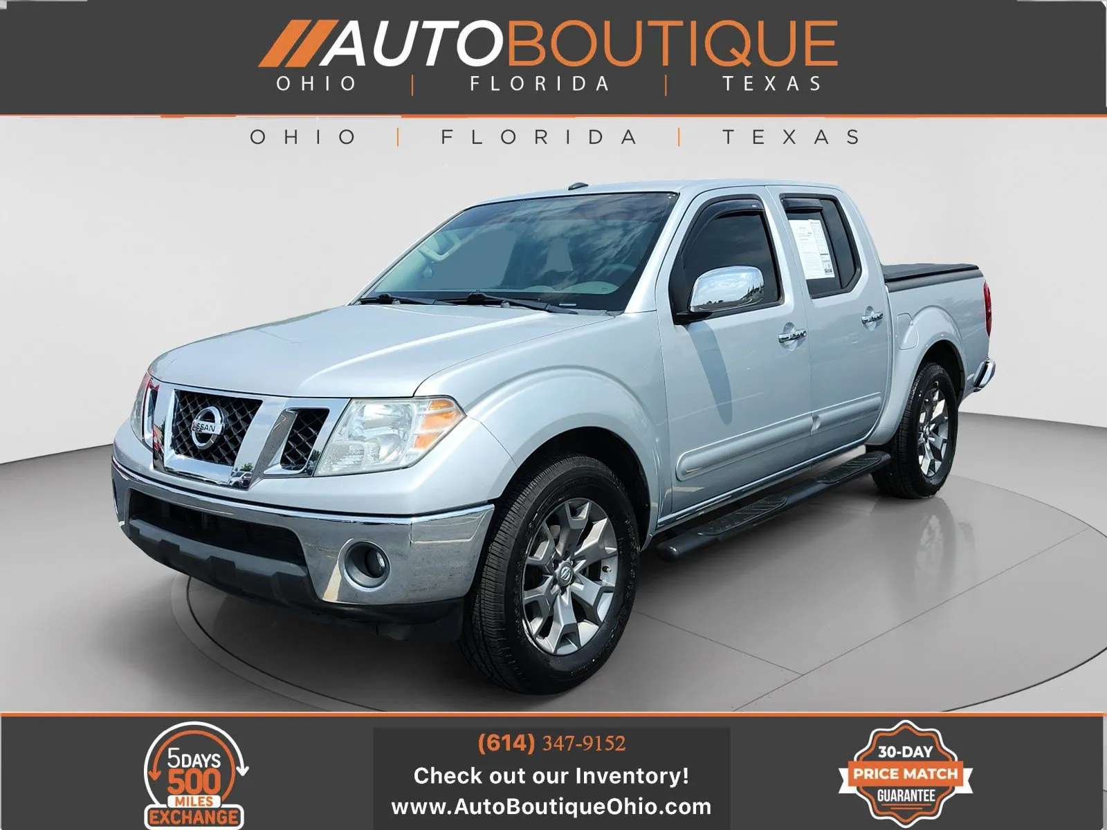 Silver 2019 Nissan Frontier SL for sale in Columbus, OH