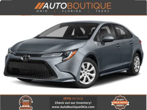 Red 2021 Toyota Corolla LE for sale in Columbus, OH