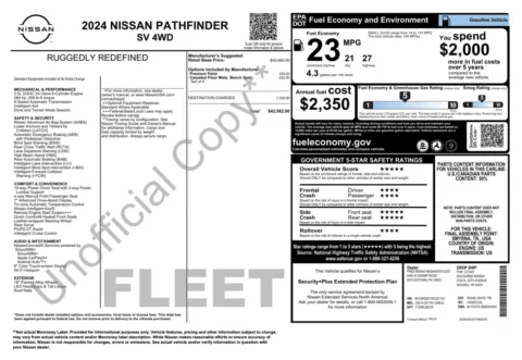 Photos of 2024 Nissan Pathfinder SV for sale in Columbus, OH at Auto Boutique Ohio