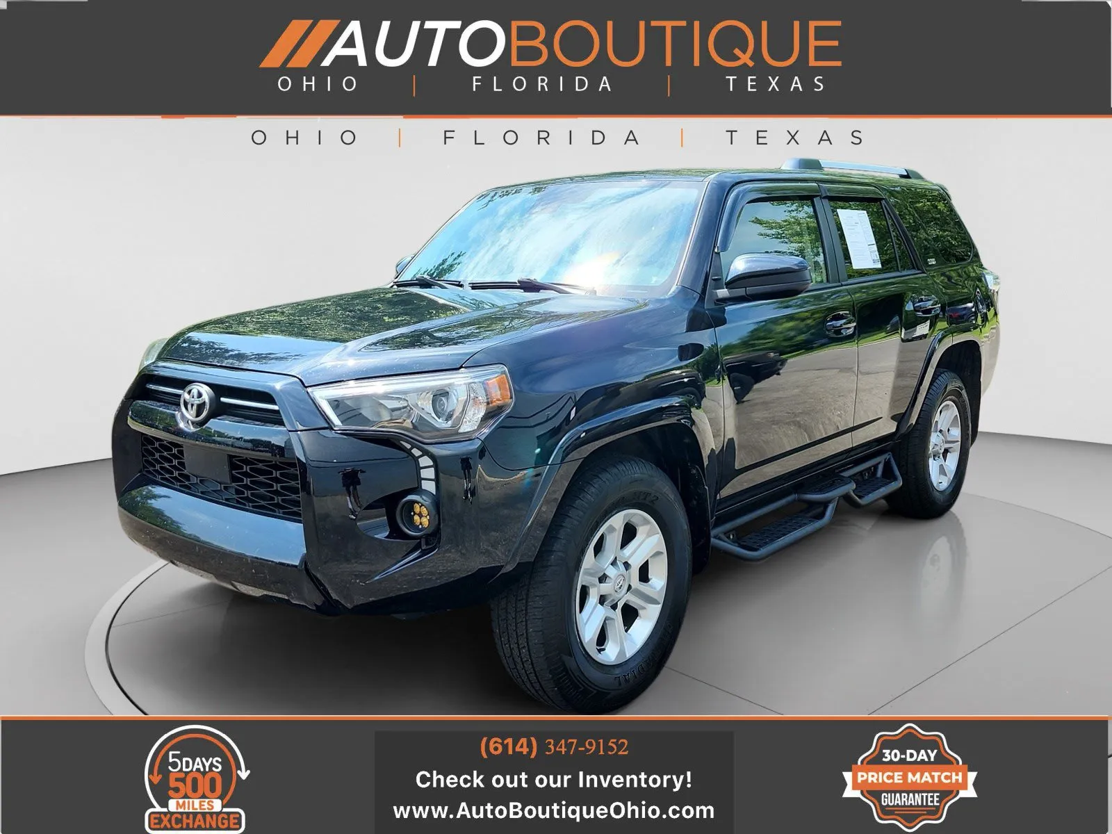 Black 2022 Toyota 4Runner SR5 for sale in Columbus, OH