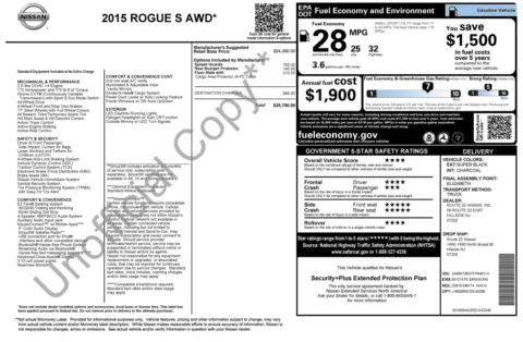 More photos of 2015 Nissan Rogue S at Auto Boutique Ohio, OH