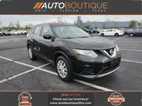 Black 2015 Nissan Rogue S for sale in Columbus, OH