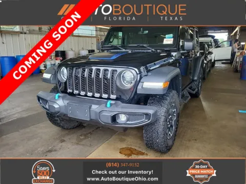 Black 2023 Jeep Wrangler 4xe Rubicon for sale in Columbus, OH
