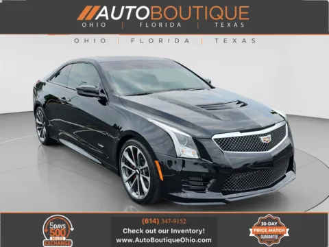 Black 2016 Cadillac ATS-V Coupe for sale in Columbus, OH