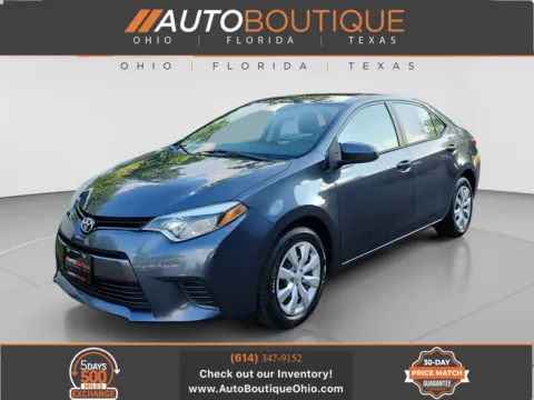 Gray 2016 Toyota Corolla LE for sale in Columbus, OH