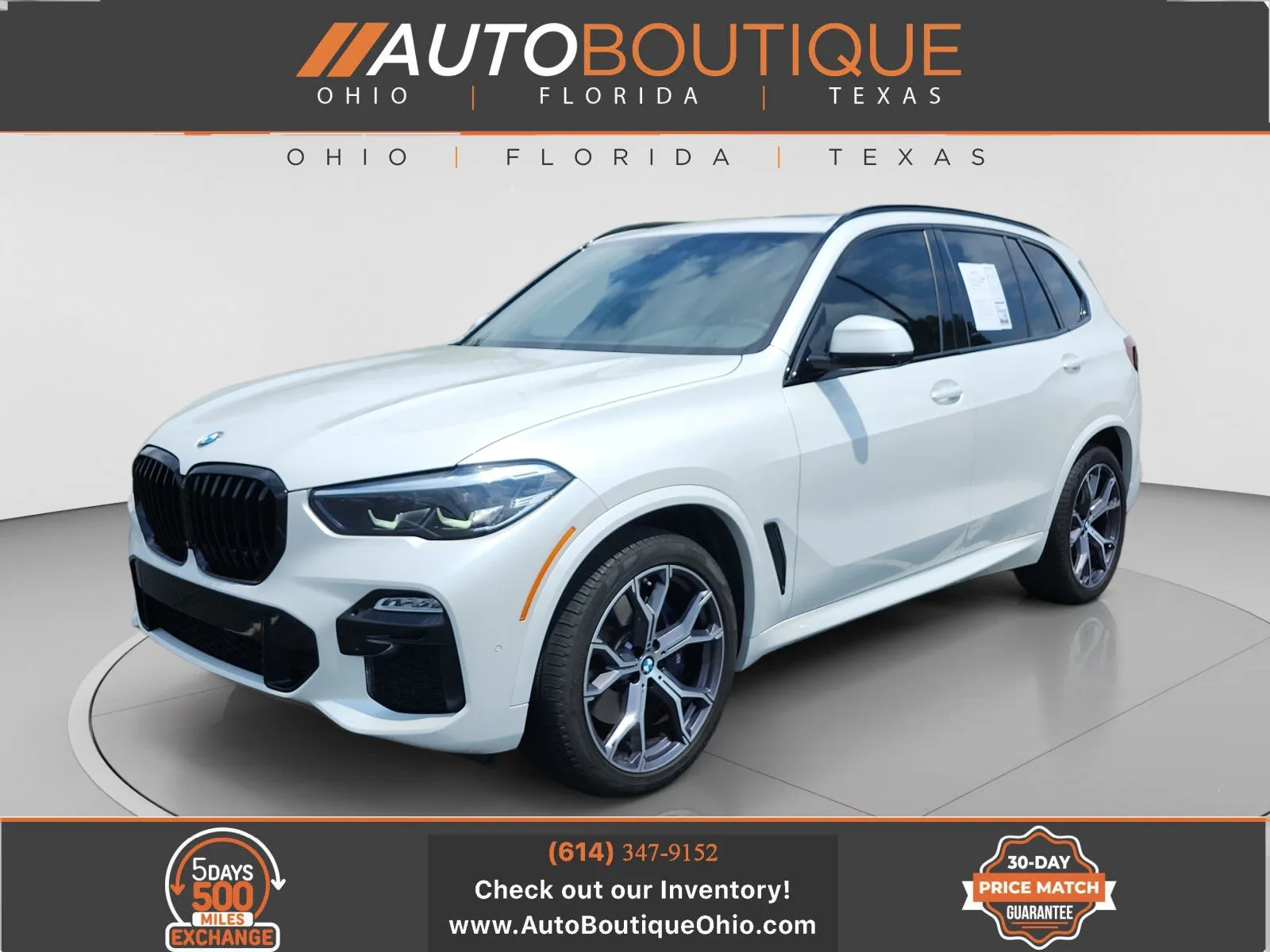 White 2021 BMW X5 sDrive40i for sale in Columbus, OH