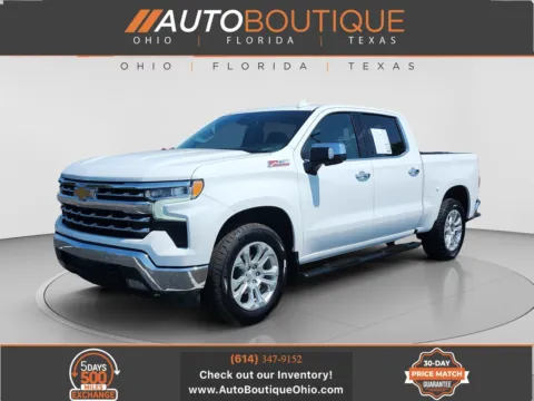 White 2023 Chevrolet Silverado 1500 LTZ for sale in Columbus, OH