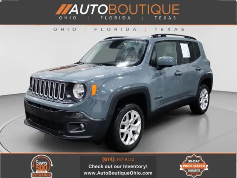 Gray 2018 Jeep Renegade Latitude for sale in Columbus, OH
